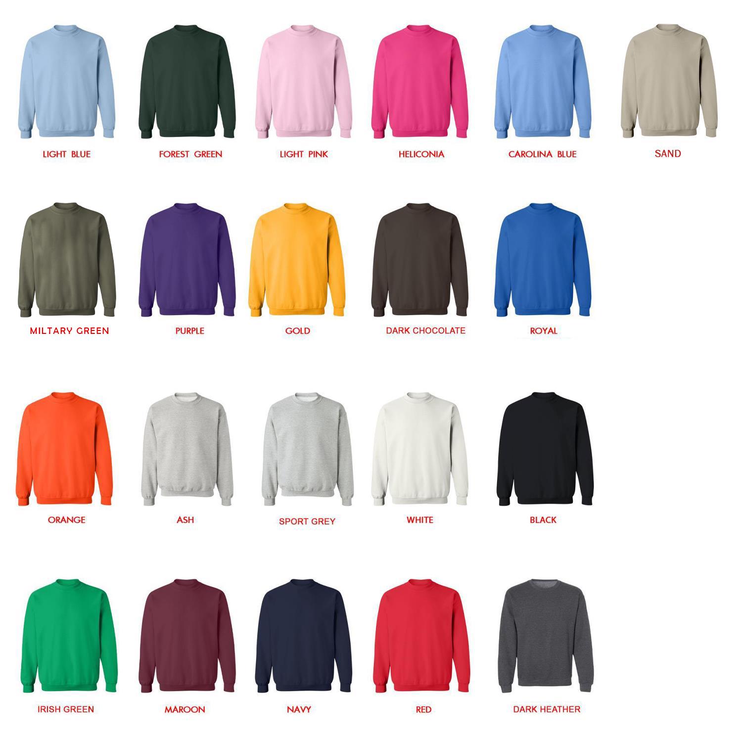 sweatshirt color chart - Stray Kids UK Shop