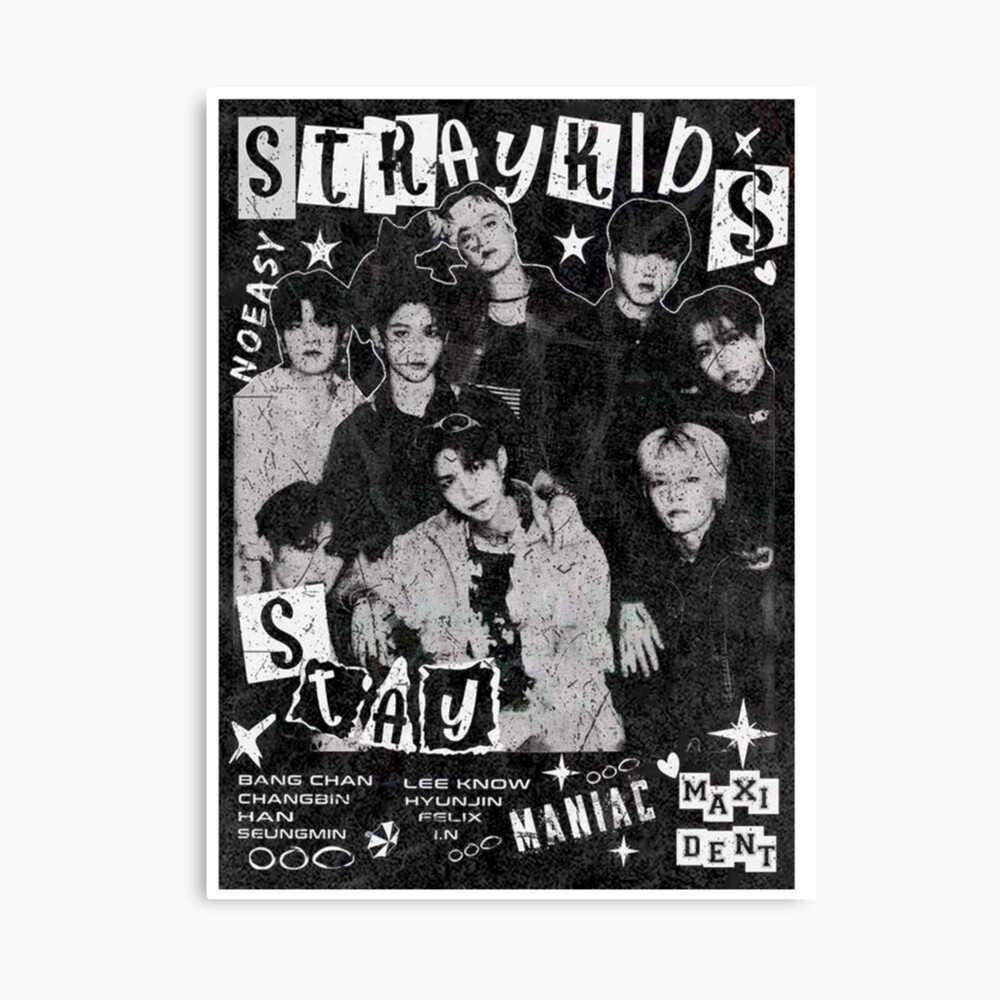 Stray Kids 5 Star Comeback Kpop Boy Group Poster