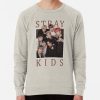 ssrcolightweight sweatshirtmensoatmeal heatherfrontsquare productx1000 bgf8f8f8 24 - Stray Kids UK Shop