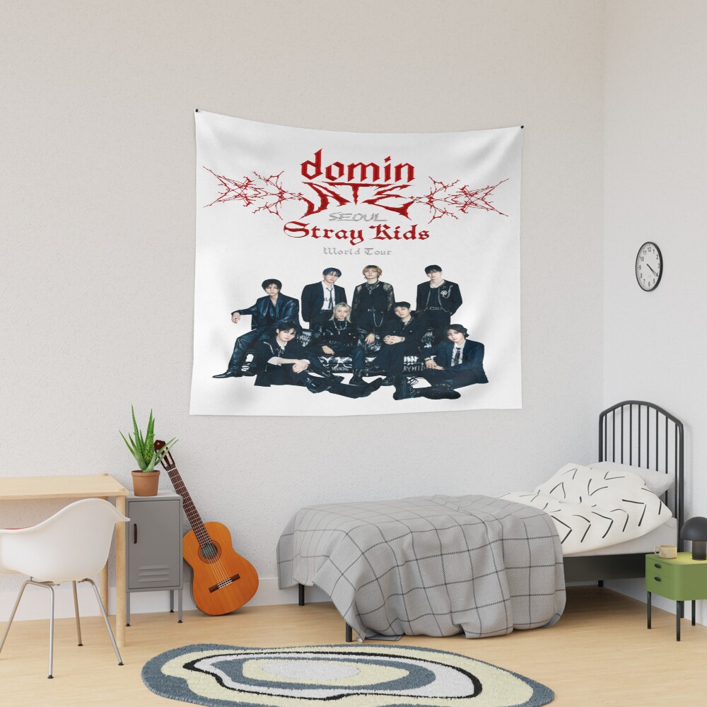 Dominate Stray Kids World Tour Tapestry